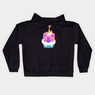 Cupcake Dog Kids Hoodie